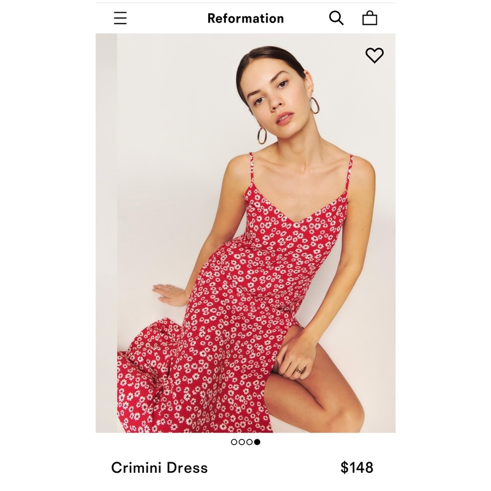 Reformation Crimini Dress Sz 8